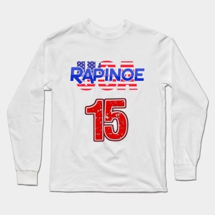 Megan Rapinoe woman soccer rules the world jersey 2019 Long Sleeve T-Shirt